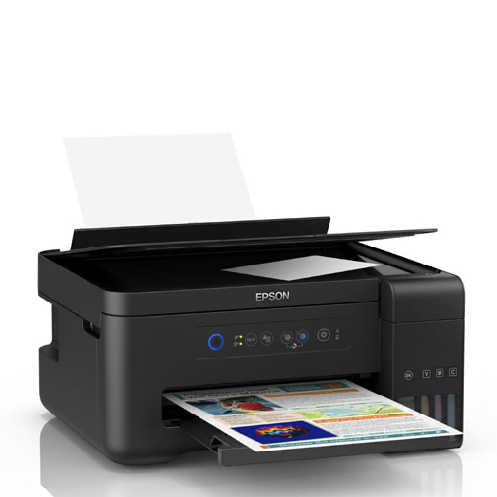 Imagen 2 del producto Impresora multifuncional Epson L4150, inyección de tinta, inalámbrica, Wi-Fi, con tanques recargables